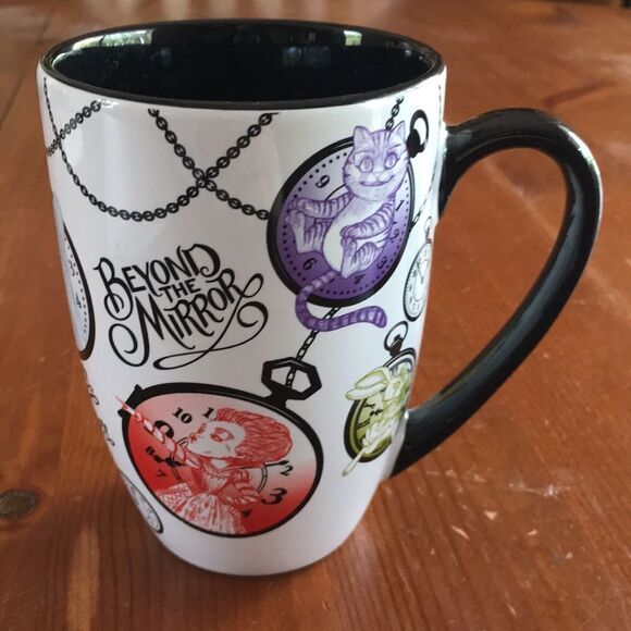 Disney Store Alice in Wonderland 'Beyond the Mirror' Coffee Mug - Picture 3 of 11